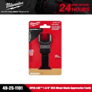 Milwaukee 49-25-1101 OPEN-LOK™ 1-3/8" HCS Wood Multi-Tool Blade Aggressive Tooth Design Fast Cut Ele