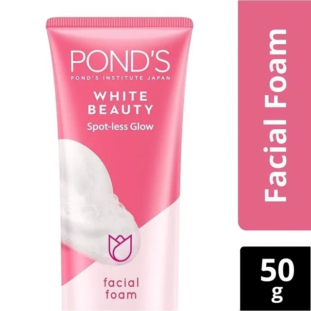 Ponds Facial Foam 50g (kecil) White beauty Ponds Sabun wajah ponds Pink/ping Ponds Sabun Pencuci Waj