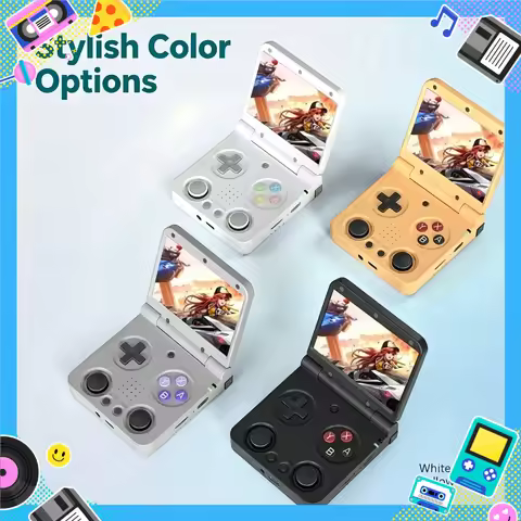 MIYOO Flip V2 Handheld Game Console Retro Portable PSP Simulator Player Mini Video Game Console Gift