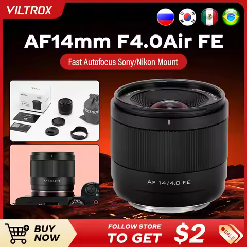 Viltrox AF 14mm F4.0 Air Full-frame Autofocus Lens For Sony E Mount Nikon Z Mount Mirrorless Cameras