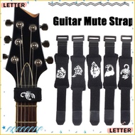 LETTER Guitar Beam Tape Musical Silencing Electric Guitar Fret Muted Wraps