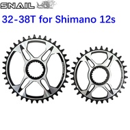 Snail Chainring for Shimano Direct Mount 12 speed crankset M6100 M9100 M9120 M8100 M8120 M8130 M7100