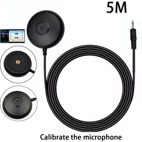 Replacement Calibration Microphone For Pioneer MCACC AV Home Receiver For MONO Plug Mic 20Hz-16KHz F