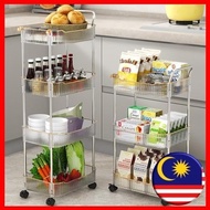 4 Tier Multipurpose Movable Rack Trolley
