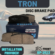TRON BRAKE PAD FRONT TY2023 - TOYOTA COROLLA AE80 AE90 AE101 AE111 EE80 EE90 EE100 EE111