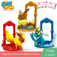 NEWEST Pokemon Eevee Start Action Figures Eevee Evolution Series/