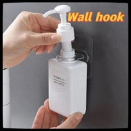 Large Size 7*7cm Ring Type Adhesive Wall Hook,Curtain Rod Hook,Curtain Bracket Holder,Hooks for Hanging Organizer,Hook Hanger For Shower Bottle Strong Transparent Wall