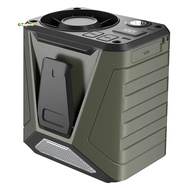 Mini Portable Waist Clip Fan 3 Speed Cooling Fan 9000mAh Belt Clip Fan Wearable Personal Fan for Out