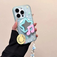 Color Star Note Magnetic Bracket Xiaomi 15 14T Redmi 14 13 Pro 14C 13C POCO X6 F6 M6 Phone Case