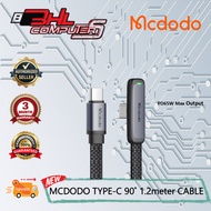 MCDODO 90˚ Type-C to Type-C Fast Charge Data Cable