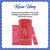 Lemona Korea NANO Fish Gyeol Collagen and Vitamin C Powder without box (20,40,60 sticks)) / Koreaunny / 100% AUTHENTIC / LOWEST PRICE / Shipping from Korea