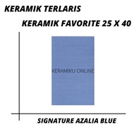 SIGNATURE AZALIA BLUE KERAMIK DINDING 25X40 KW 1