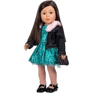 ADORA Amazon Exclusive Amazing Girl Dolls - 18” Realistic Doll in Soft Vinyl, Huggable Body and Dres