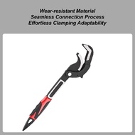 Pipe Spanner Wrench Multi-Function Adjustable Plumber Pipe Wrench High-Carbon Steel Plumber Tool Ant