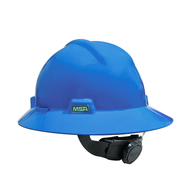 MSA หมวกนิรภัย หมวกเซฟตี้ ปีกรอบ V-Gard Full Brim Class E USA import มาตรฐาน ANZI EN