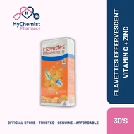 Flavettes Effervescent Vitamin C + Zinc 1000mg/10mg