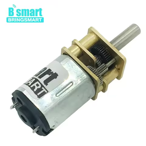 Bringsmart N20 Micro Speed Gear Motor DC 3v 6v 12v Gear Reducer Motor Customized 15/30/50/60/100/200