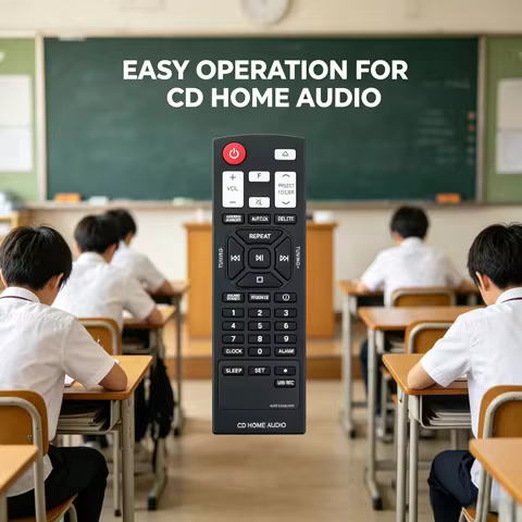 AKB74955355 Remote Control for Mini Hi-Fi CJ87 CJ88 OM4560 OM7560 Audio System