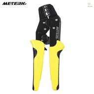 Meterk Professional Wire Crimper Engineering Ratchet Terminal Crimping Pliers JX-02C 0.25-2.5mm2 Ins