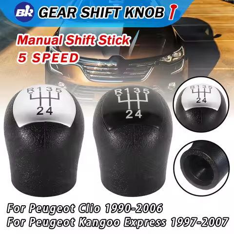 New Product Gear Shift Knob For Renault Twingo Scenic Megane Laguna Kangoo Clio II 2 MK2 172 18 Loga