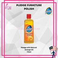Pledge Furniture Polish Minyak Perabot Jati Wood Pengilat Kayu 170ml