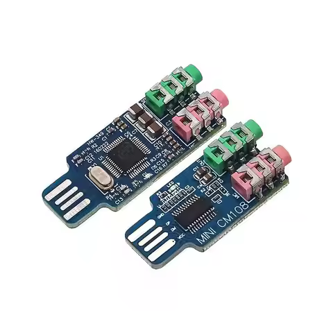 Driveless USB sound card Computer external sound card module Laptop sound card CM108 USB sound card 
