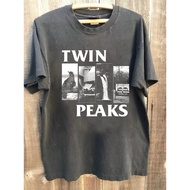 Remake Twin Peaks Basic Charcoal T shirt Retro style classic tee S-4XL Graphic Short Sleeve Shirt Un