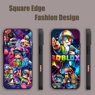 Casing For OPPO A53 A76 Reno6z A95 Lite A96 A77 X5 Pro Reno 7 Reno 8 ROBLOX Game Cute Friends FRX27 