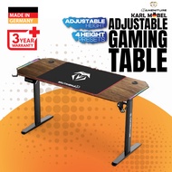 Height Adjustable Table Gaming Standing Desk RGB Smart Gaming table 140CM 160CM Meja smart Motorized