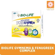 {LOYALTY PROGRAMME] Lotus Pharmacy- BioLife AB Junior Prebiotic & Probiotic Sachets | Kids