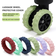 Silicone Luggage Wheel Cover 8 Pcs Luggage Wheel Covers Protect Your Luggage Wheels from Wear and Scratches Non-slip and Noise Reduction Travel in Style with Wheel Protectors