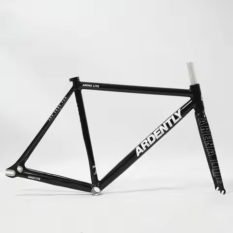 Ardently Lite Frameset 700C Aluminum Fixed Gear Frame & Fork Track Fixie Bike 50CM 52.5CM 55CM Singl