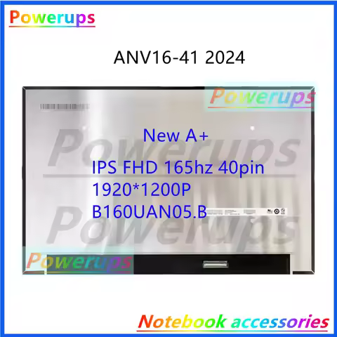 New A+ Laptop LCD/LED Screen/Display For Acer Nitro V16 ANV16-41 2024 B160UAN05.B 01.Q NV160WUM-NY1