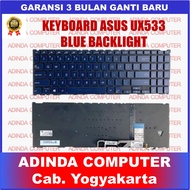 Asus Zenbook 15 UX533 UX533F UX533FAC UX533FD UX533FN UX533FTC Blue Backlight