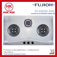 Fujioh FH-GS6530 SVSS  3-Burner Stainless Steel Hob