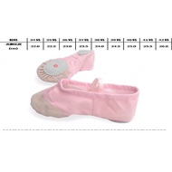 [Homeoperation Station] Pink Gymnastics Yoga Belly Dance.dance Shoes.dancing Shoes.two Points Shoes.