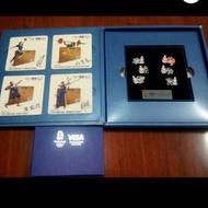Visa 2008奧運會限量禮盒 ( 中華台北奧運代表隊選手簽名杯墊+北京奧運紀念徽章)