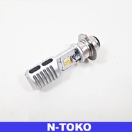 Lampu Bohlam LED Motor Cahaya Kuning Putih Socket H6 Autovision