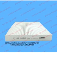 Buy 10 Free 1 .Cabin Filter Toyota Vios NCP93 Camry ACV40 Estima ACR50 Alphard Fortuner  Altis 87139-30040 (white Box)