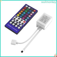 WU 40 Buttons DC5V 12V 24V LED  RGBW Controller Home For 5050 3528  RGBW 5050 3528 LED Lights Strip