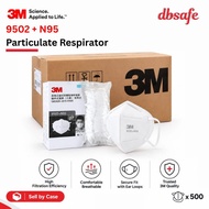 [Ready Stock] 3M 9502+ N95 Particulate Respirator / Mask ~ Sell By Case