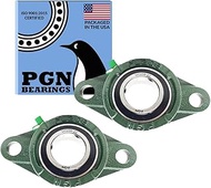 PGN - UCFL206-20 Pillow Block Flange Mounted Bearing 1-1/4" Inch Bore (2 PCS)