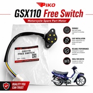 GSX110 Free Switch PIKO Brand Motorcycle Spare Part Motor Replacement Malaysia Spare Part Motor Mala