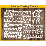 Sticker cutting Kinesis Bikes Stickers Sheet Frame Cycles Cycling Bicycle Mtb Road