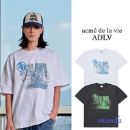 acme de la vie ADLV DIGITAL NOISE ARTWORK SHORT SLEEVE T-SHIRT