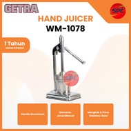 MANUAL ORANGE SQUEEZER GETRA WM-1078 HAND JUICER / WM1078 OFFICIAL WARRANTY (MEDAN)