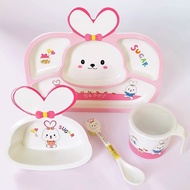 Children Food Grade Baby Food Supplement Baby Bowl Bamboo Fiber Tableware