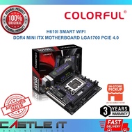 Colorful H610I Smart WiFi DDR4 Mini ITX Motherboard LGA1700 PCIe 4.0