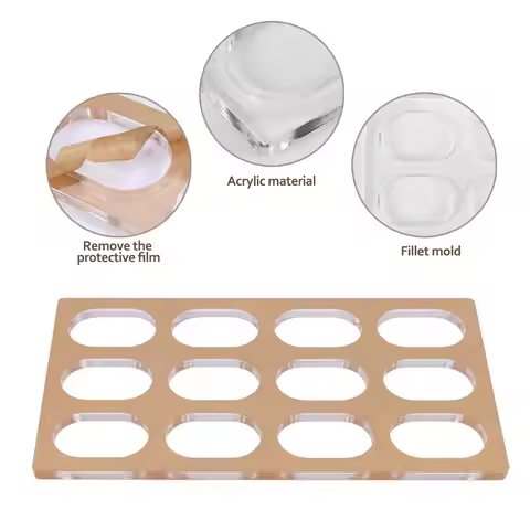 Dacquoise Cake Mold Acrylic Cookie Mould Makaron Dessert Bakery Japan DIY Baking Tool