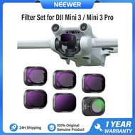 NEEWER 6 Pack Filter Sets for DJI Mini 3 / Mini 3 Pro Bộ 6 bộ lọc máy ảnh Bộ lọc máy ảnh CPL+ND8+ND1